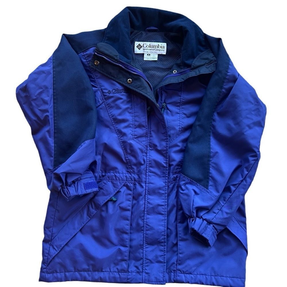 Columbia Blue Double Whammy Ski Jacket with Mesh Lining. Sz S. Great Condition!!